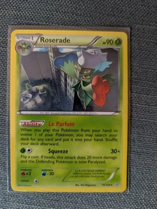 Pokémon TCG Roserade 15/123 Dragons Exalted Rare Near Mint Zustand - Bild 1 von 2