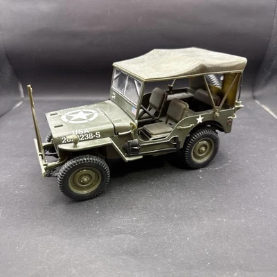 Solido Willys 吉普 1: 18 比例压铸汽车模型美国陆军二战 A2 — 第 1/4 张图片