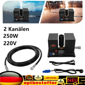 250 W Luftsäulenmaschine 2 Kanälen CO₂ Luftsäulenmaschine CO₂-Düsenmaschine LED - Bild 1 von 17