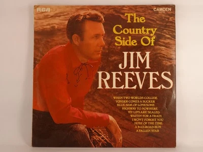 JIM REEVES THE COUNTRY SIDE OF JIM REEVES (389) 10 Track LP including Picture Sl - Image 1 of 4
