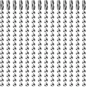 Ball Chains, 80 PCS Stainless Steel Adjustable Ball Chains Connector Clasp - Picture 1 of 5