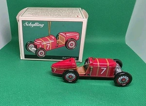 ❄️ Schylling Tin Toy Ornament ⛄️ Red Race Car 1998 Vroom  🚗💨 Christmas - Picture 1 of 3