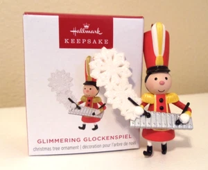 2025 Hallmark Keepsake GLIMMERING GLOCKENSPIEL MINI Ornament-NEW IN BOX - Picture 1 of 5