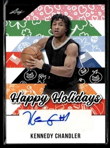 2025 Leaf Holidays #BA-KC2 Kennedy Chandler Buone Feste - Foto 1 di 2