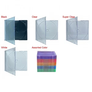SLIM CD Jewel Cases Slimline 5,2 mm Posten - Bild 1 von 21