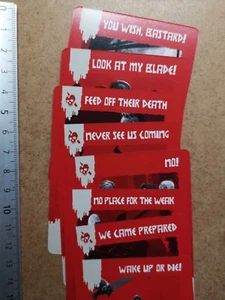 8 x UM'KATOR TRIBE CARDS / HATE BRETTSPIEL CMON G117 - Bild 1 von 1