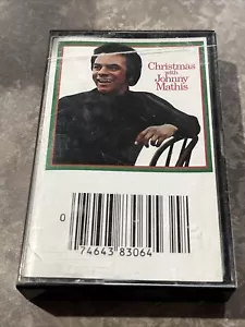 Johnny Mathis Christmas With (Cassette) ****TESTED**** - Picture 1 of 6