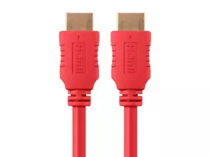 6FT HDMI Cable High Speed 4K RED 18Gbps PID4024 - Picture 1 of 1