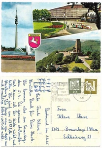 Postkarte Dortmund, Stadtansichten, 60er Jahre, gelaufen - Bild 1 von 1