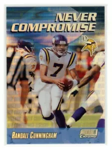 RANDALL CUNNINGHAM 1999 Stadium Club Chrome Never Compromise Refractor #NC36 - Picture 1 of 2