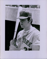 LG847 1971 Original Mrowiec Photo CHARLIE WILLIAMS New York Mets Baseball MLB