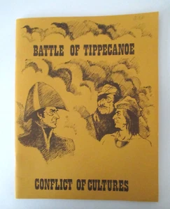 Battle of Tippecanoe Conflict Cultures McCollough Battle Ground IN Booklet AZ33 - Picture 1 of 14