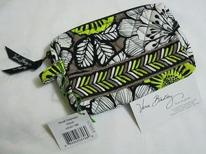 Vera Bradley ZITRONE KLEINES KOSMETIK Pinsel Etui Make-up für GELDBÖRSE Beuteltasche RUCKSACK Neu mit Etikett - Bild 1 von 3