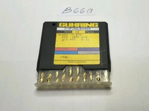 TALADROS LONGITUD STUB GUHRING 3.970 MM (5/32") HSS ESTAÑO 2 FLAUTA 10 PIEZAS - Imagen 1 de 3