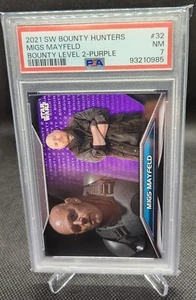 2021 Star Wars Bounty Hunters Migs Mayfeld Purple - Bild 1 von 3