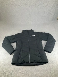 The North Face 600 Goose Down Puffer Jacket Womens Small Black Insulated Coat - Picture 1 of 24