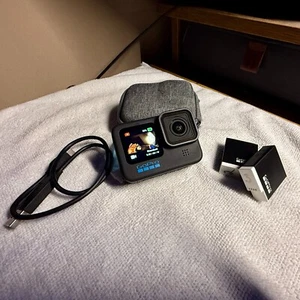 GoPro HERO11 Black + Accessories, Used/Perfect Condition, Extra Batts, + Case - Picture 1 of 12