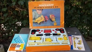 MECCANO Boîte Jeu MECCAKIT TRAVAUX PUBLICS 300. État usagé. - Foto 1 di 5