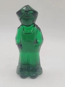 Mosser Glass 1981 Josh 4,5" Figura Verde Smeraldo Vi Hunter - Foto 1 di 6
