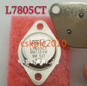 1 pz nuovo transistor tappo di ferro sigillato oro L7805CT - Foto 1 di 2