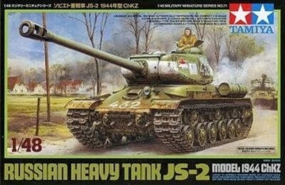 Tamiya 1/48 Military Miniature n.71 Soviet Army Heavy Tank JS-2 1944 ChKZ - Immagine 1 di 2