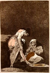 DALI*GRAVURE*ORIGINALE*GOYA*SIGNEE*ART*MUSEUM*VINTAGE*ESPELUZNANTE*COLUMNA*RARE* - Foto 1 di 5