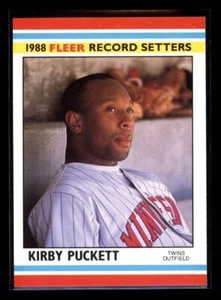 Kirby Puckett 1988 Fleer Record Setters #29 - Bild 1 von 2