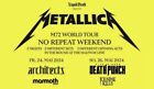 Metallica M72 World Tour München – 2 Tickets für 24.05.+26.05.24 Stehplatz