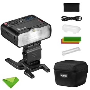 Godox MF12 Macro Flash 12W Off-Camera TTL Flash Speedlight 2.4G Wireless Control - Picture 1 of 7
