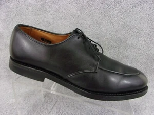 Allen Edmonds Kennett schwarz Leder geteilte Schürze Zehe Schnürung Oxford Herren US9.5B - Bild 1 von 10