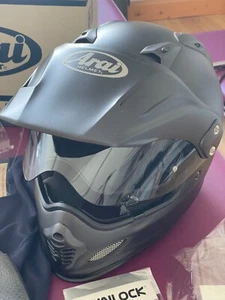 Arai Tour X4 Frost Black Motorrad Helm Offroad Enduro Adventure Touring - Bild 1 von 14