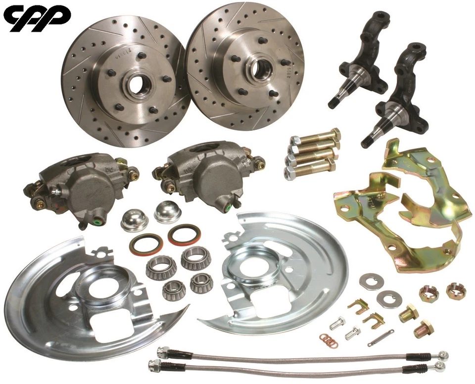 Chevy Chevelle El Camino 1964-72 kit de conversión de freno de disco fabricante de equipos originales Foto 1 de 4