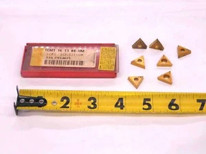 7pcs SANDVIK COROMANT TCMT 16 T3 04-UM 235 TiN CARBIDE INSERTS TCMT 3(2.5)1-UM - Picture 1 of 3