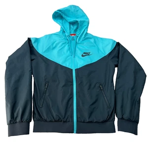 Nike Sportswear Windrunner Damenjacke mit Kapuze türkis/schwarz Small 545908-412 - Bild 1 von 11