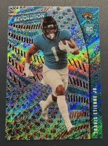 2021 Chronicles Revolution Rapture #Rev-10 Travis Etienne Jr Rookie RC Jaguars - Bild 1 von 2