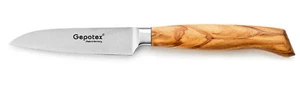 Gepotex ® Gemüsemesser 9cm Klinge - Olivenholzgriff - 57 HRC - Made in Germany - Bild 1 von 5