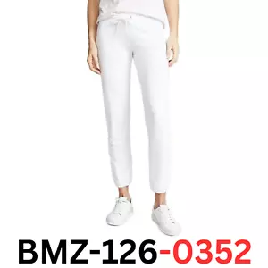 Monrow Womens Supersoft Vintage Adjustable Casual Straight Leg Cut Sweatpants, M - Picture 1 of 7