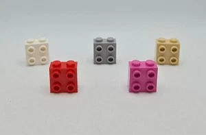 LEGO Parts Brick Modified 1 x 2 x 1 2/3 Studs on Side 22885 [2 pieces] - Picture 1 of 6