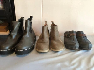 LOT of 3 Womens Boots Sz 9 & 39, Sincerely Jules, Dansko & Clarks Unstructured - Picture 1 of 21