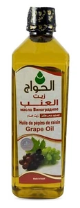 Pure Natural Grape Oil For Hair & Skin Care From El hawag 500ml زيت العنب - Picture 1 of 2