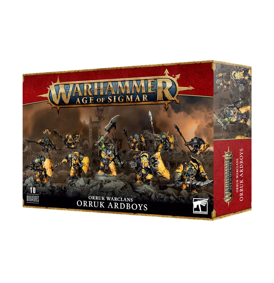 Games Workshop Warhammer 40K Age of Sigmar Destruction Orruk Ardboys