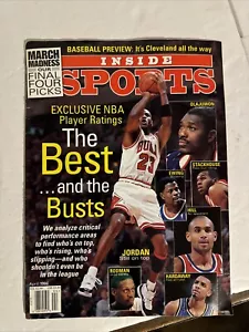 Inside Sports Magazine - April 1996 - Michael Jordan Dennis Rodman - Foto 1 di 2