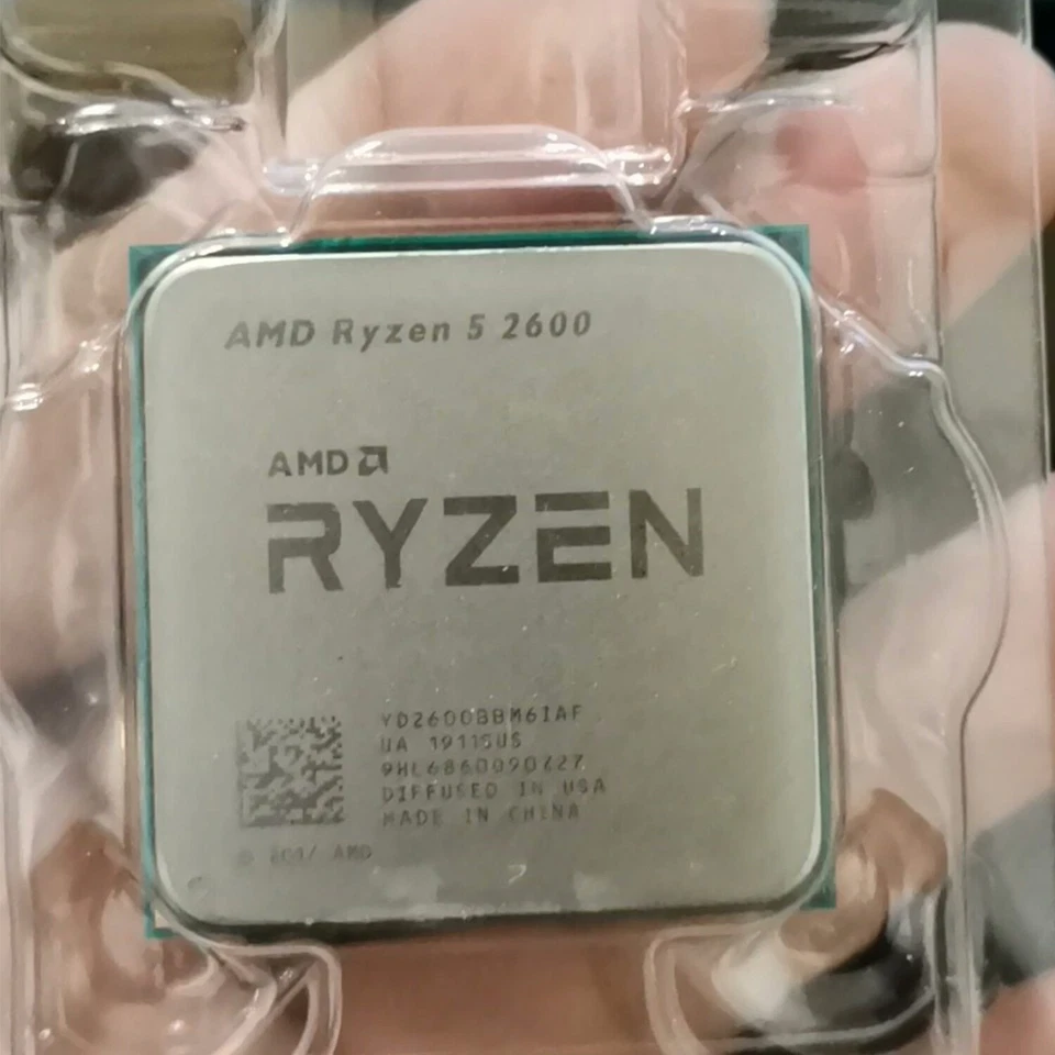 AMD Ryzen 5 2600X 3.60GHz Processor Ryzen 5 2600 3.4GHz Processor Socket AM4 CPU - Image 1 of 2