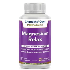 Chemists' Own Provance Magnesium Relax 120 Capsules - Picture 1 of 3