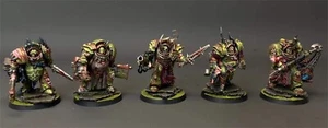 Death Guard Blightlord Terminators Warhammer 40,000 40K Painted Games Workshop - Imagen 1 de 10
