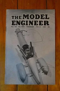 The Model Engineer Magazine Vol.102 No.2543 16 Feb 1950 FREEPOST IN AUSTRALIA - Imagen 1 de 1