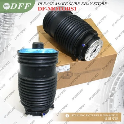 Par de bolsas de resorte de suspensión neumática trasera izquierda y derecha para Mercedes Clase C C205 W205 Foto 1 de 4