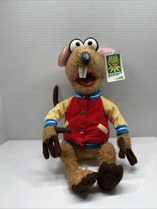 Neu mit Etikett Jim Henson die Muppets Rizzo Ratte Stofftier Plüschpuppe Kermit Collection - Bild 1 von 11