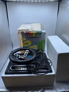 Vintage ColecoVision Expansion Module #2 Steering Wheel And Pedal - Original Box - Picture 1 of 15