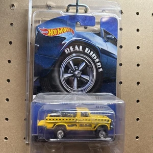 Hot Wheels Heritage Real Riders Texas Drive Em Yellow Real Riders ERROR! - Picture 1 of 8